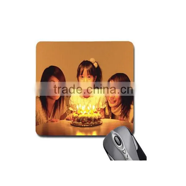 2014 Advertising customized sublimation rubber mouse pad / Promotional mouse pad, mouse mat