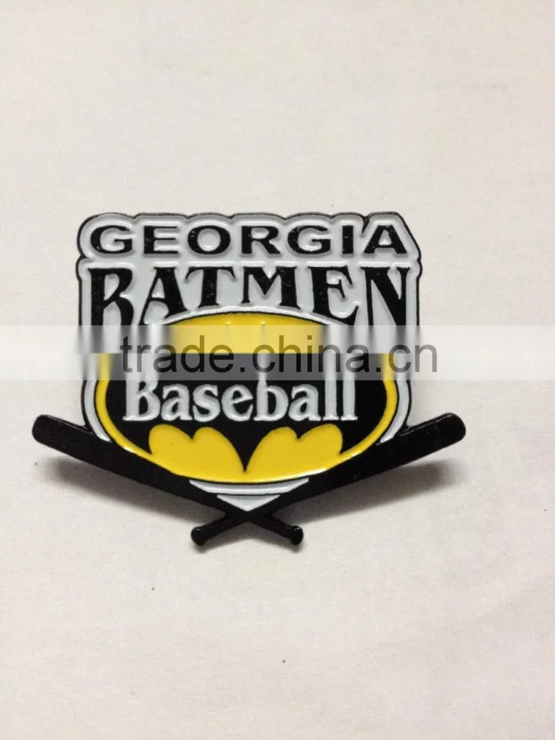 Custom soft enamel baseball pins badges sports pin