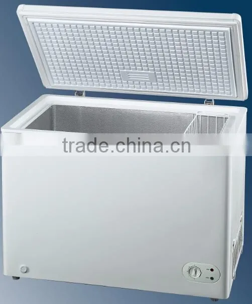 100L-300L R600a solid door chest freezer for European Market