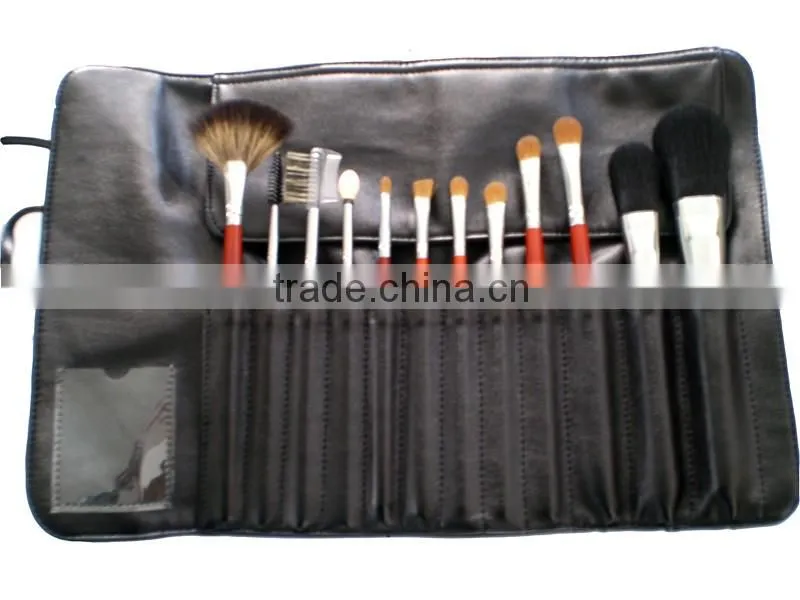 Pony,goat,synthetic hair Brush Material and Face Use makeup brush set