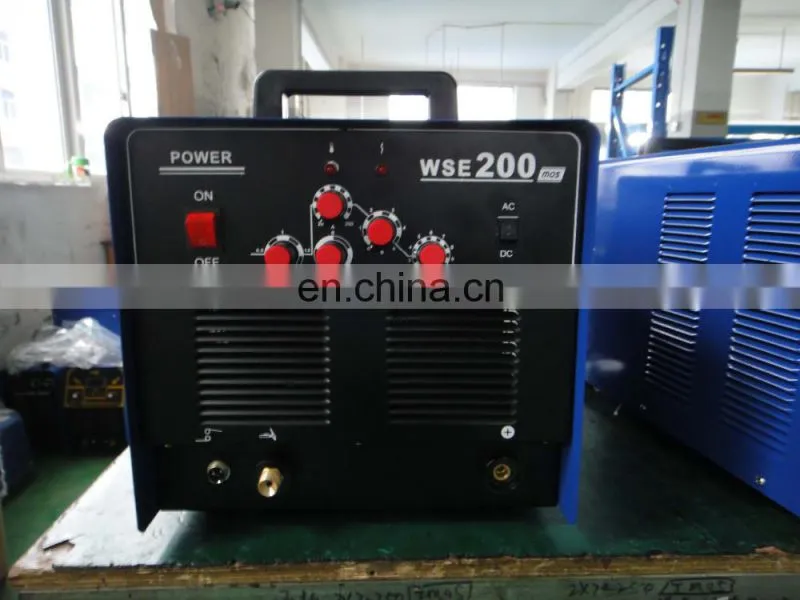 New AC/DC TIG WSE200 MOSFET tig welding machines made in china