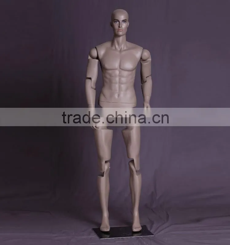 realistic flexible male mannequin