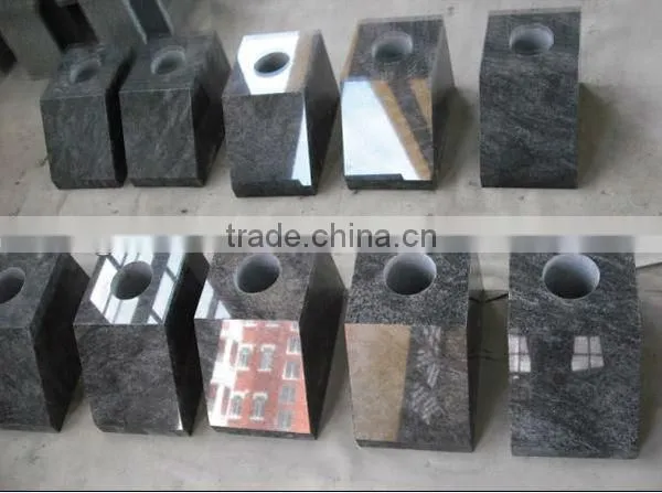Shanxi Black Granite Vase