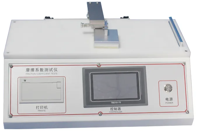 HST Coefficient of Friction Tester Plastic Film COF Tester