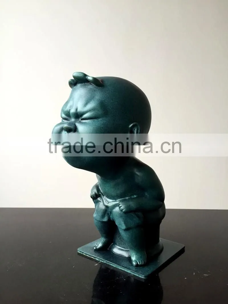 Figure Statue Designer Home Decor Abstract Modern Bronze Sculpture