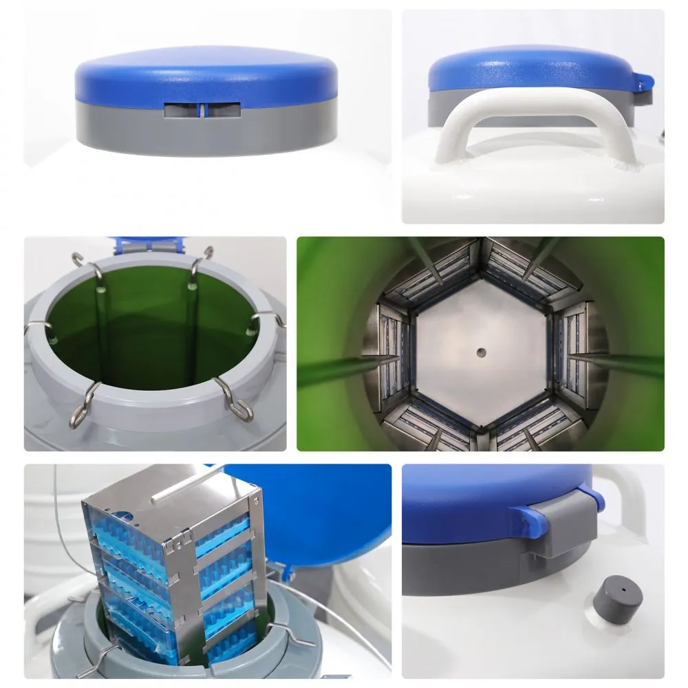TcCryo Lab Series aluminum dewars Details