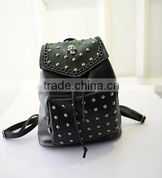 bag pack for girls wholesale backpack PU leather