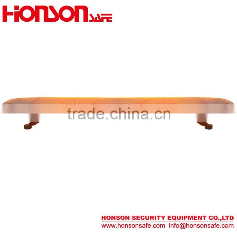 E-mark lightbar with high power leds and roof mounting flashing light bar HS4123
