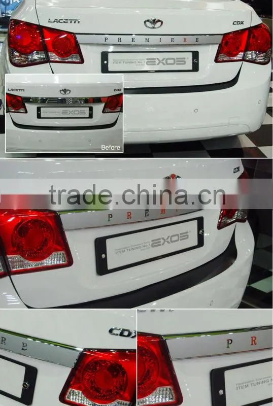 Chevrolet Cruze Trunk Garnish Wrapping Sticker GM