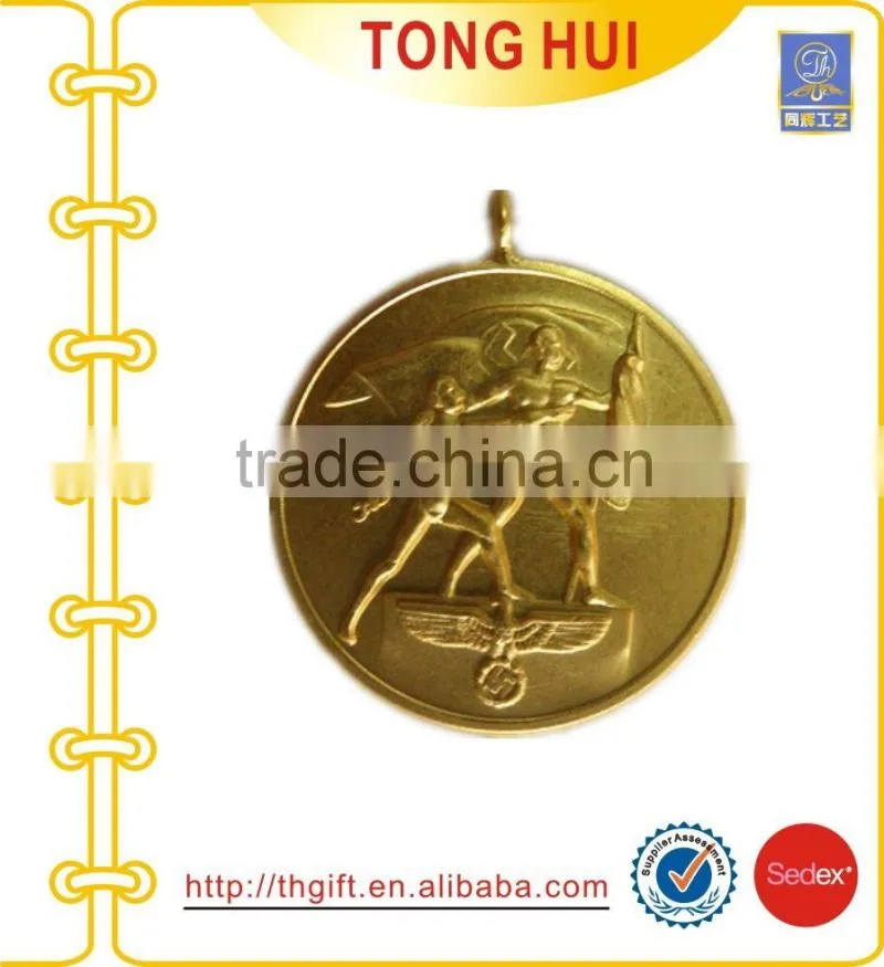 Acrylic box Bronze Antique metal coin souvenirs