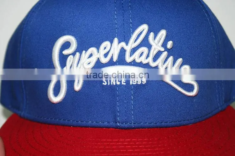 cute fashion cotton twill snapback basketball cap