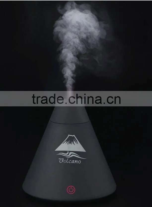 Hot Sale ! Super Volcano Shape Air Humidifier Desktop USB Oil Essential Aroma Diffuser with Multi Colors Night Light