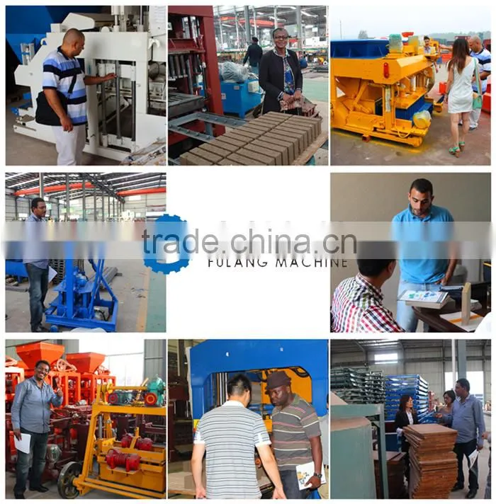 Great quality cement brick machine /buy clay bricks QT4-25