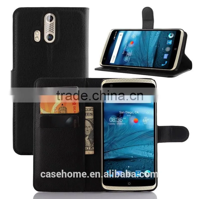 6Inch Wallet Leather Case Flip Cover for ZTE pro