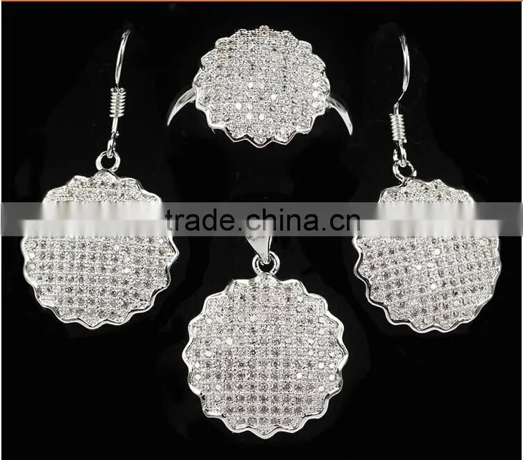 Alibaba handmade 925 sterling silver jewelry wholesale star jewelry set