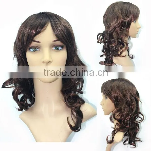 Attractive synthetic hair wig caps