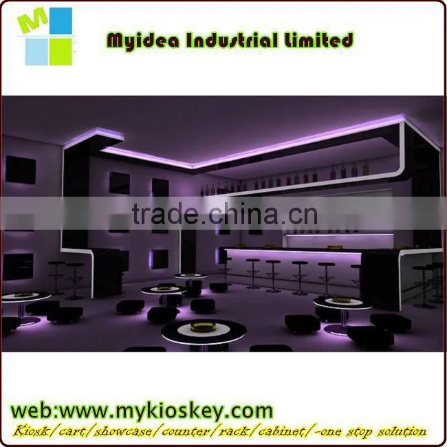 Cheap small nail salon reception desk counter, white curved reception desk for hotel,spa reception desk counter bar