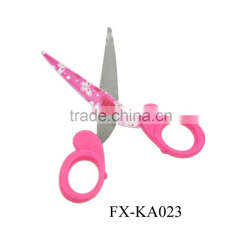 KA023 Custom Student Scissors Children Scissors Alat Makan