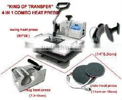 Multi-functional heat press machine hot