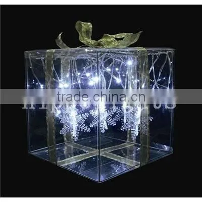 acrylic gift boxes fashion show