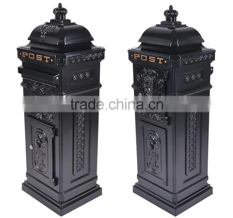 The Most Popular Style In Europe Die Casting Aluminiun Free Standing Mailbox Posts For Sale From China