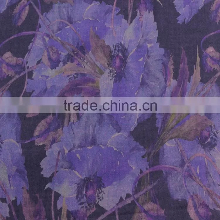 100 cotton woven textile digital printed poplin cotton fabric for dresses