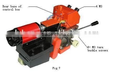Geomembrane Hot Wedge Welding Machine ( Climbing Welder ) / Hot Wedge Welder