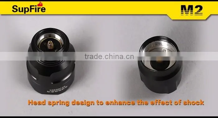 Supfire M2 Rechargeable 300LM Led Flashlight Camping Torch