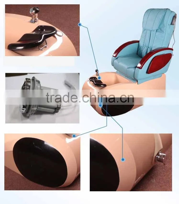 European spa and salon equipment manicure table