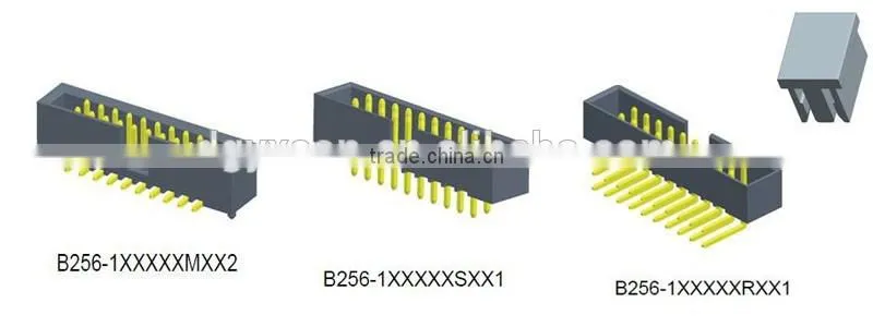 Made in China 2.0mm pitch high quality dual row vertical SMT box header connector
