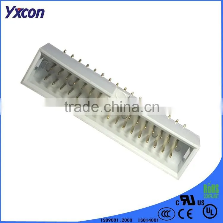 China big factory 2.54mm pitch high quality vertical SMD grey color box header connector