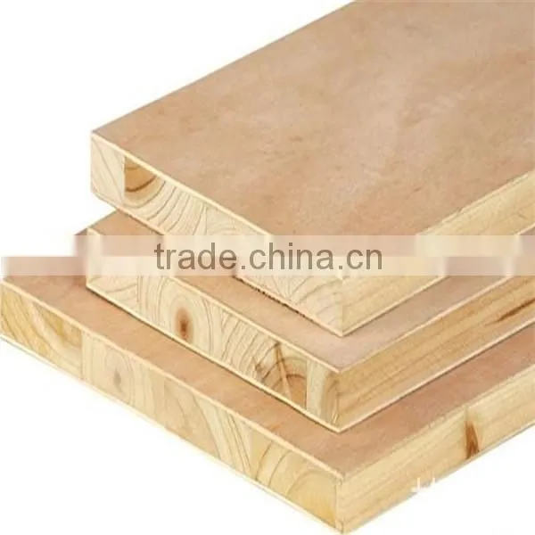 Natural Wood Veneers Faced Blockboard