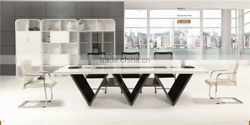 Arrival Painted Modern Painted Larger Office Meeting table