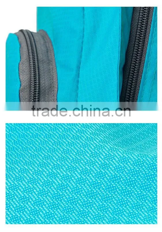 Slim foldable backpack bag for travel