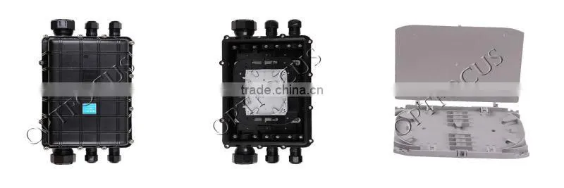 Optical branding device splice closure
