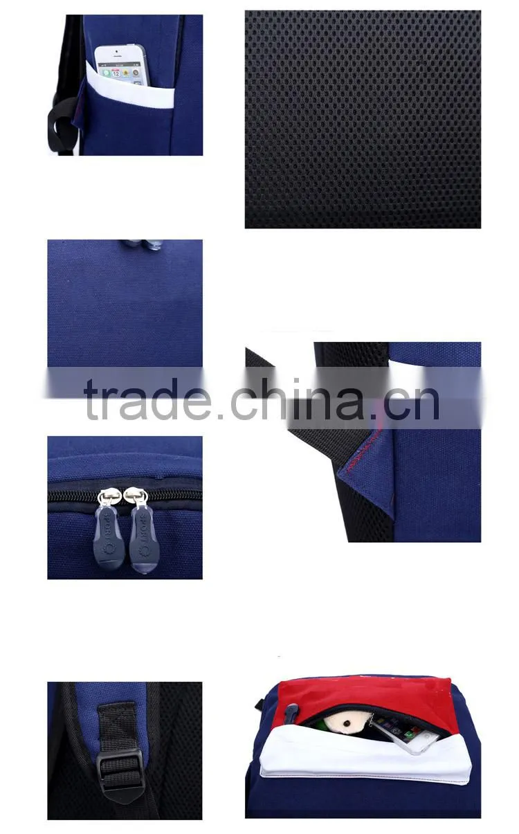 Colorful school bag cheap promotion light weight kids school bag