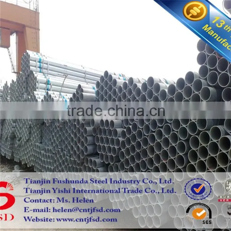 *galvanized iron pipe /galvanized pipe prices