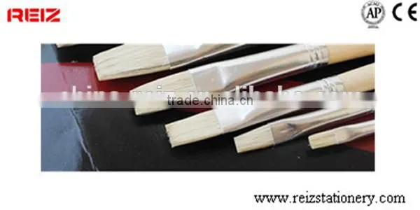 painting wooden bristles brush