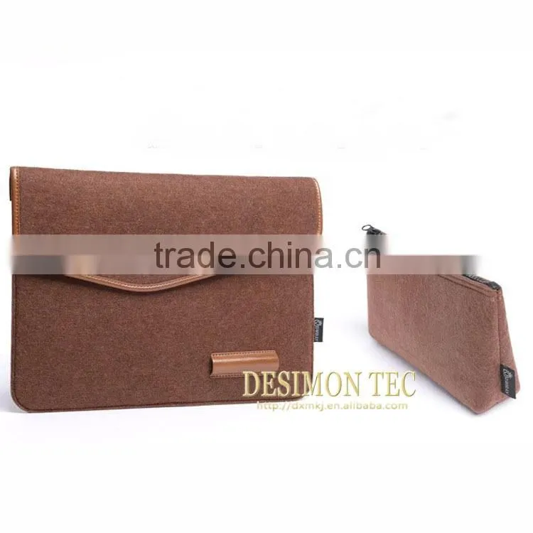 2015 hot new product china supplier felt tablet case for lenovo a5000 fashion case for women multifunction