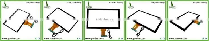 Yunlea 10 touch points 23.6 inch multi touch screen overlay