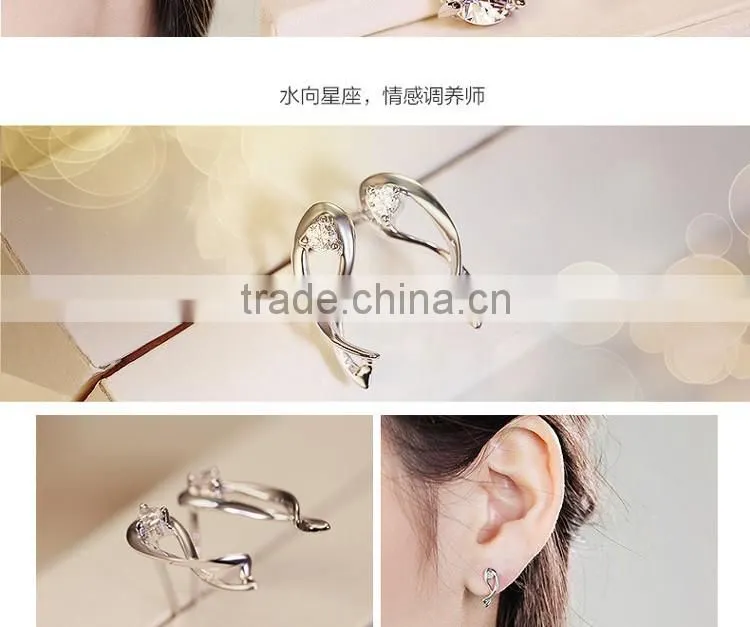 12constellation New Model Stud Earring Silver For Women Popular New Style Earrings
