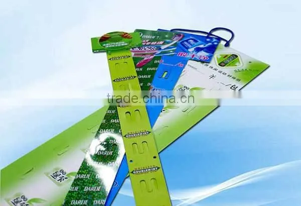 PP frosted glove packaging clip strip polypropylene strip