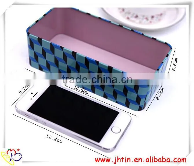small rectangular colorful tin box alibaba factory