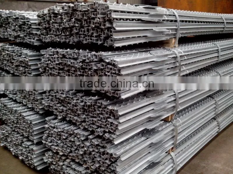 Chain Link Fence Studded Steel Post