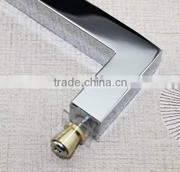 high level hardware brass glass door handle