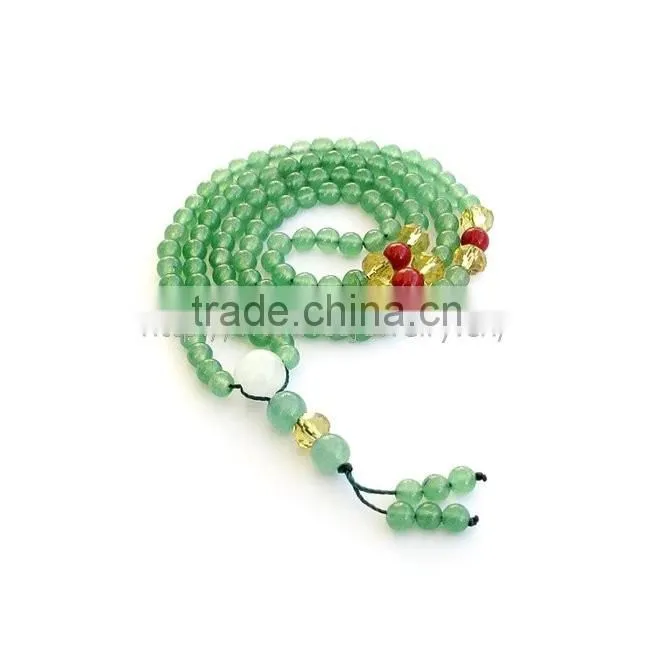 Mens wooden necklace natural tibet bead zinc alloy cross pendant
