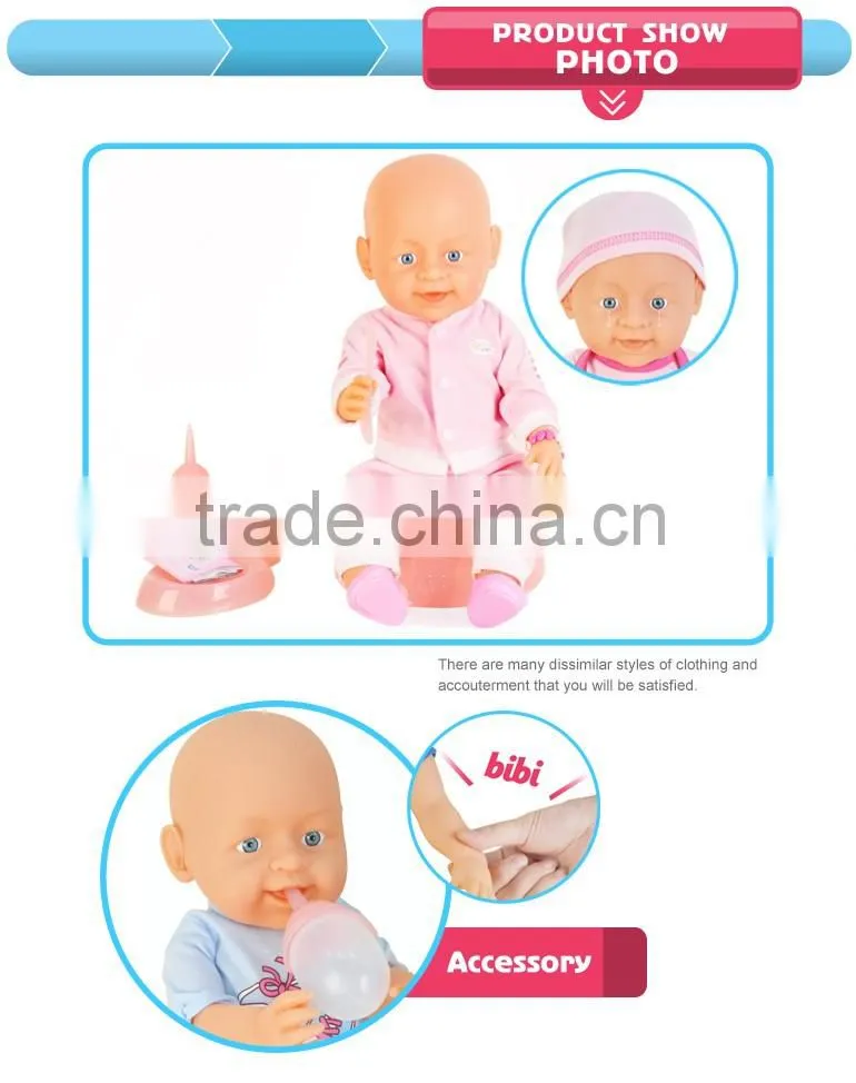 2016 guangdong new design 16 inches baby alive doll for sale