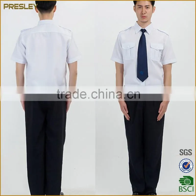 High Quality Polyester Cotton Blending Shirt Design Public Security Guard Uniform