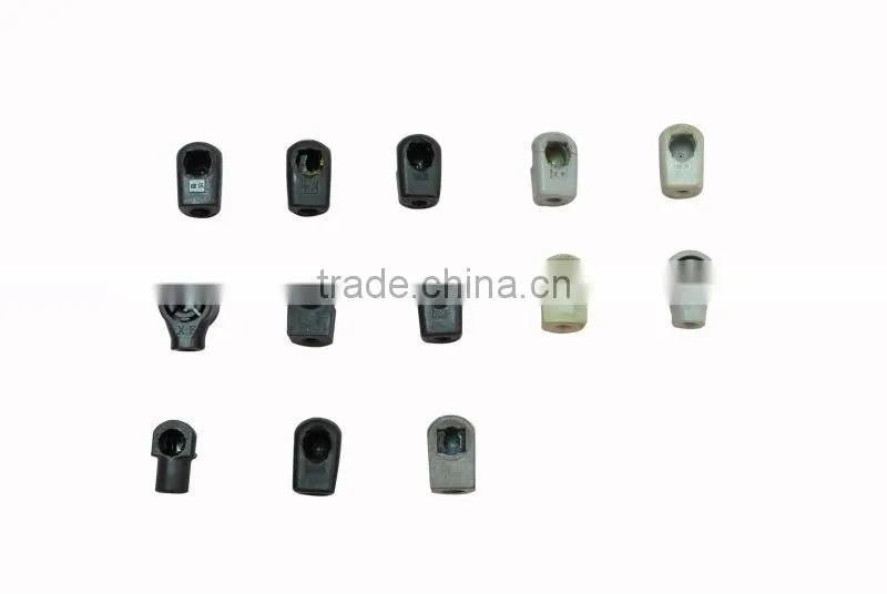 Gas spring brackets