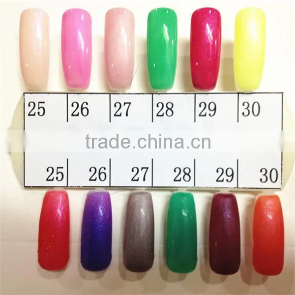 Wholesale Colorful Nail Art Set Charming Gel Polish Magic Temperature Change UV Gel Nail Polish for Manicure